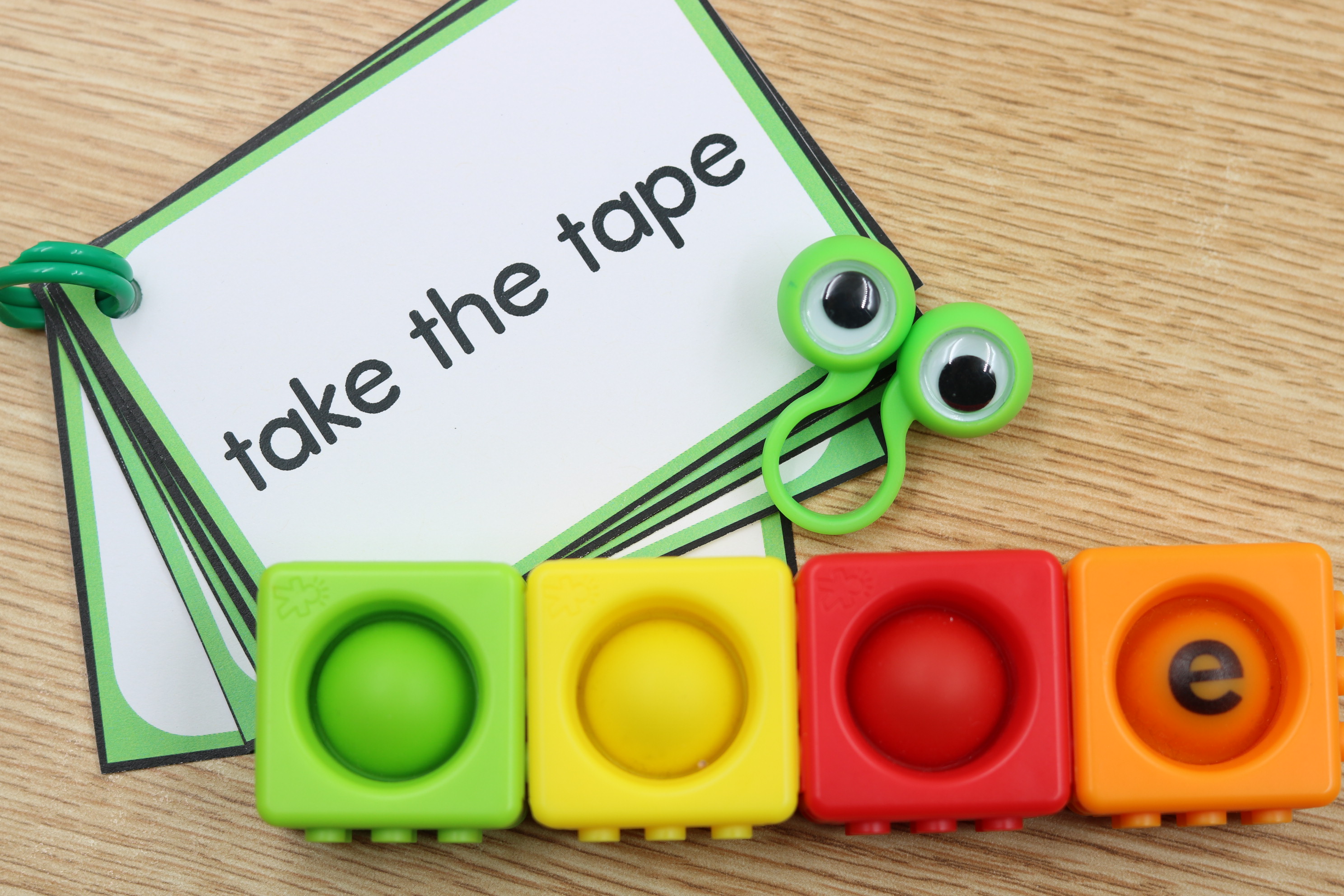 Free CVCE decodable phrase cards for phonics fluency