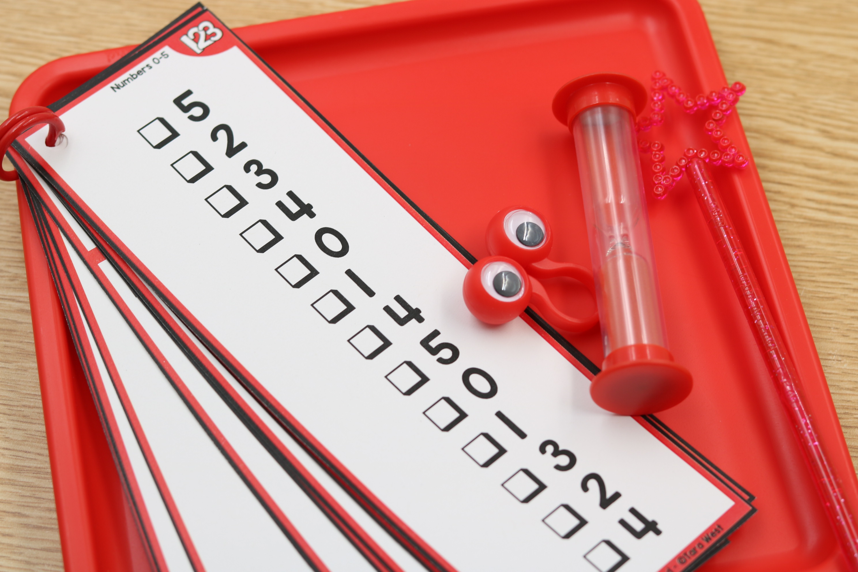 Free math fluency list printables for early number recognition
