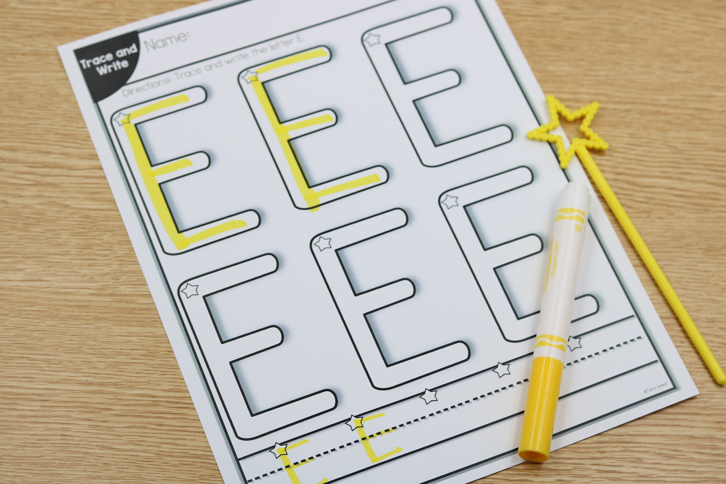 Free phonics worksheets with alphabet search and trace activities
