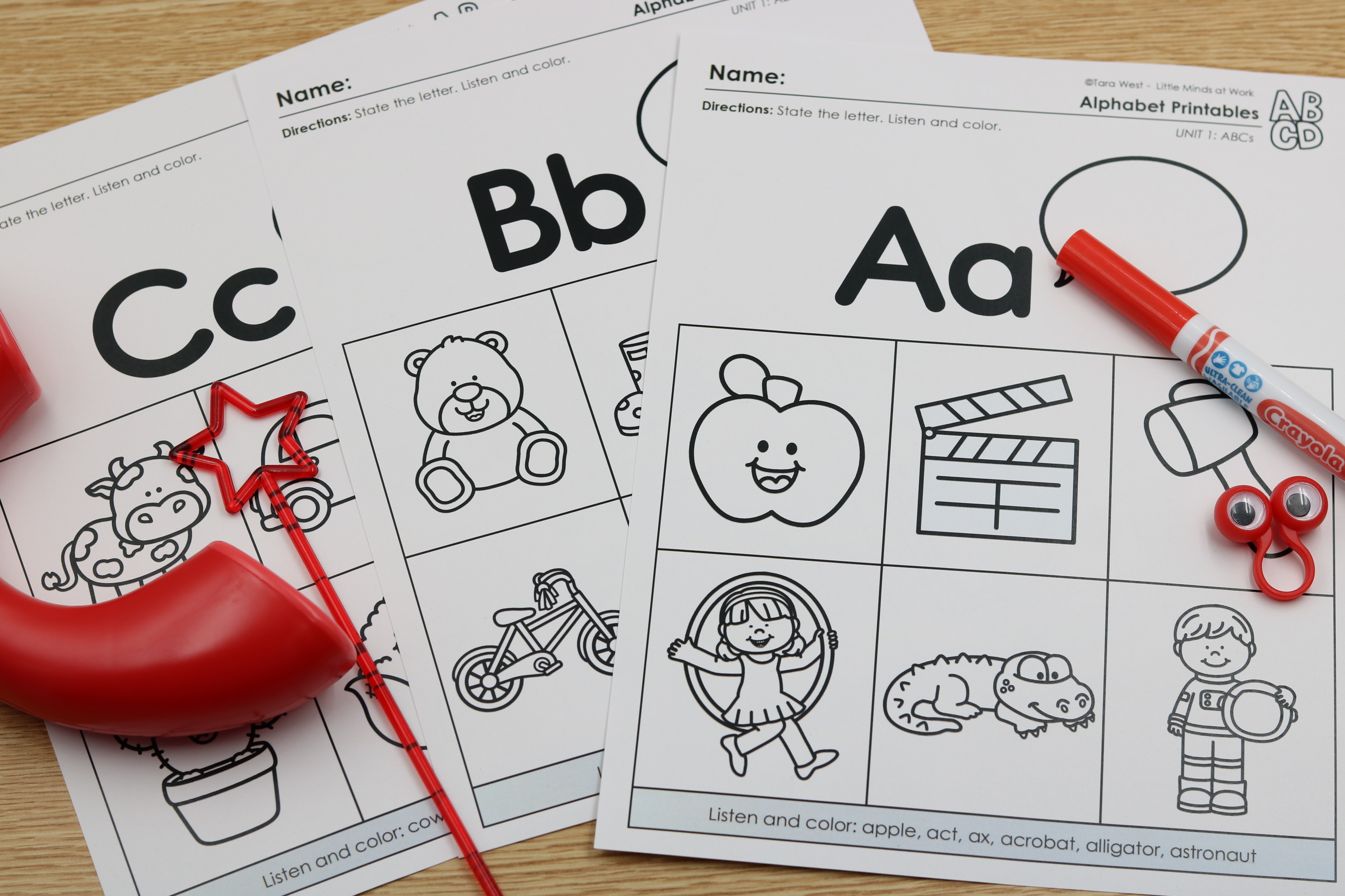 Free Science of Reading-based letter tracing pages