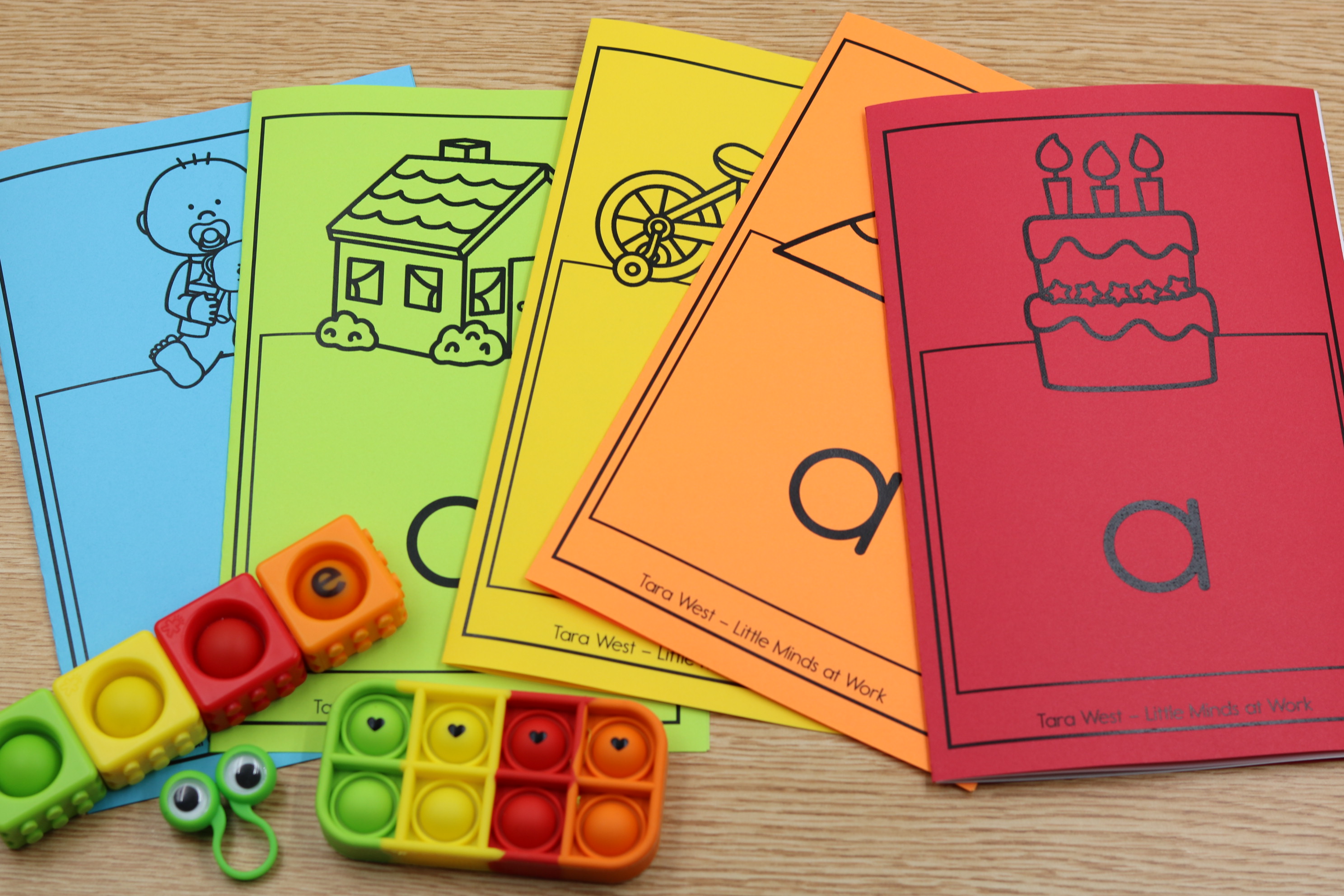 CVCE phonics booklets for decoding, mapping, and encoding practice